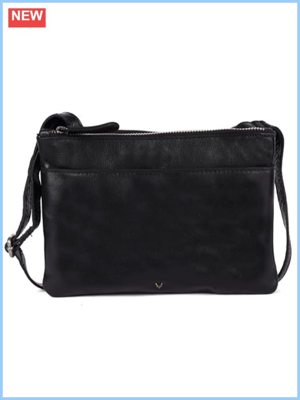 Genuine Leather Crossbody Sling Bag for Women 9 Inch